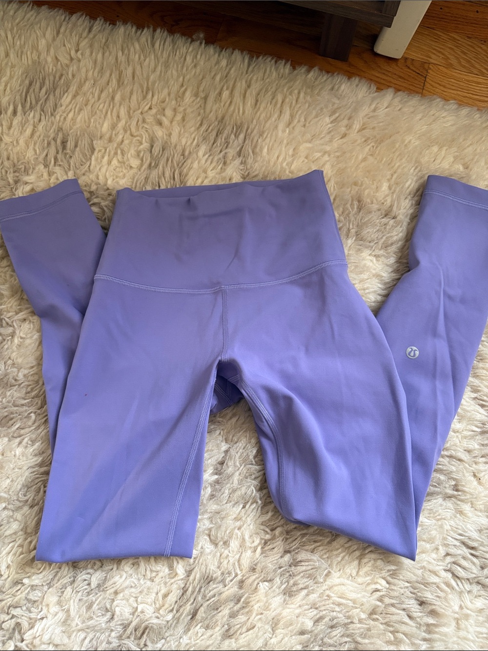 Lululemon Purple Wunder Train 25in Size 2 - Picture 3 of 4